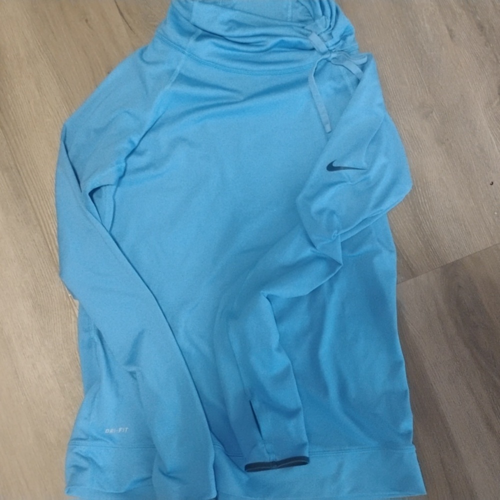 Nike pro medium women's tie turtleneck dri fit